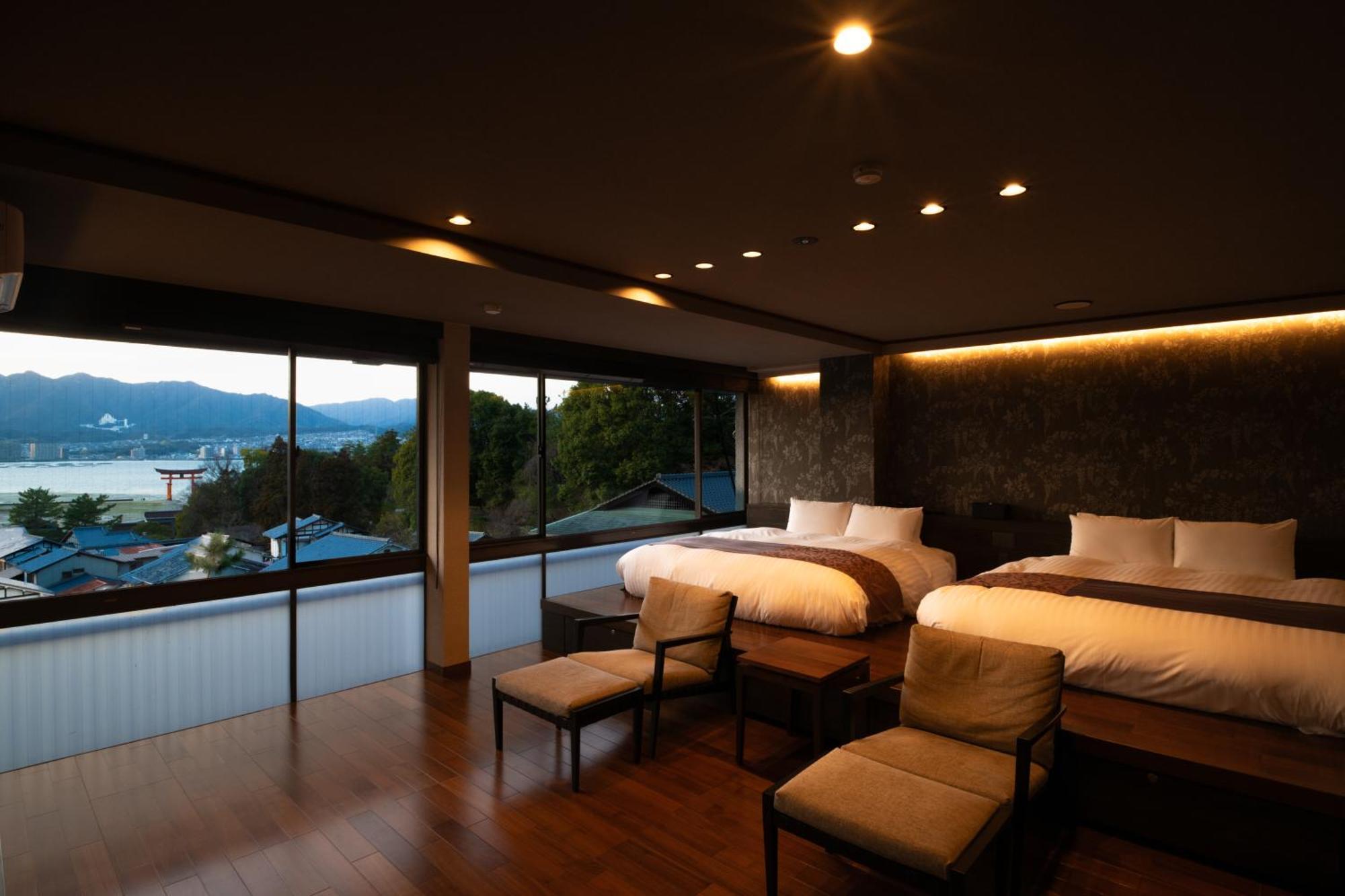 Kikunoya Hotell Hatsukaichi Exteriör bild